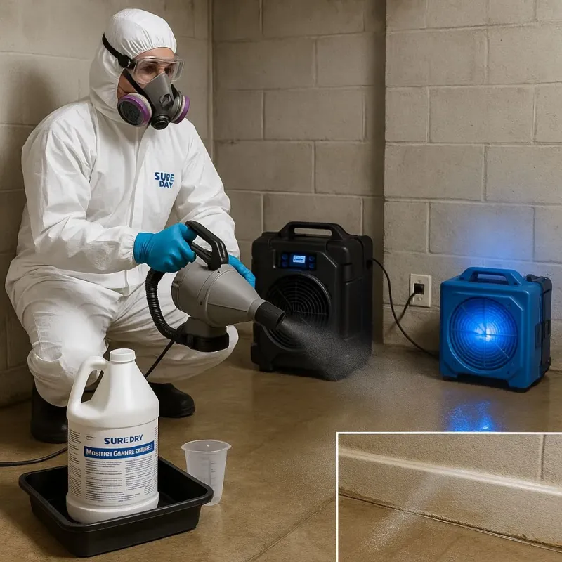 Sanitization and Odor Removal process in Freeland, PA
