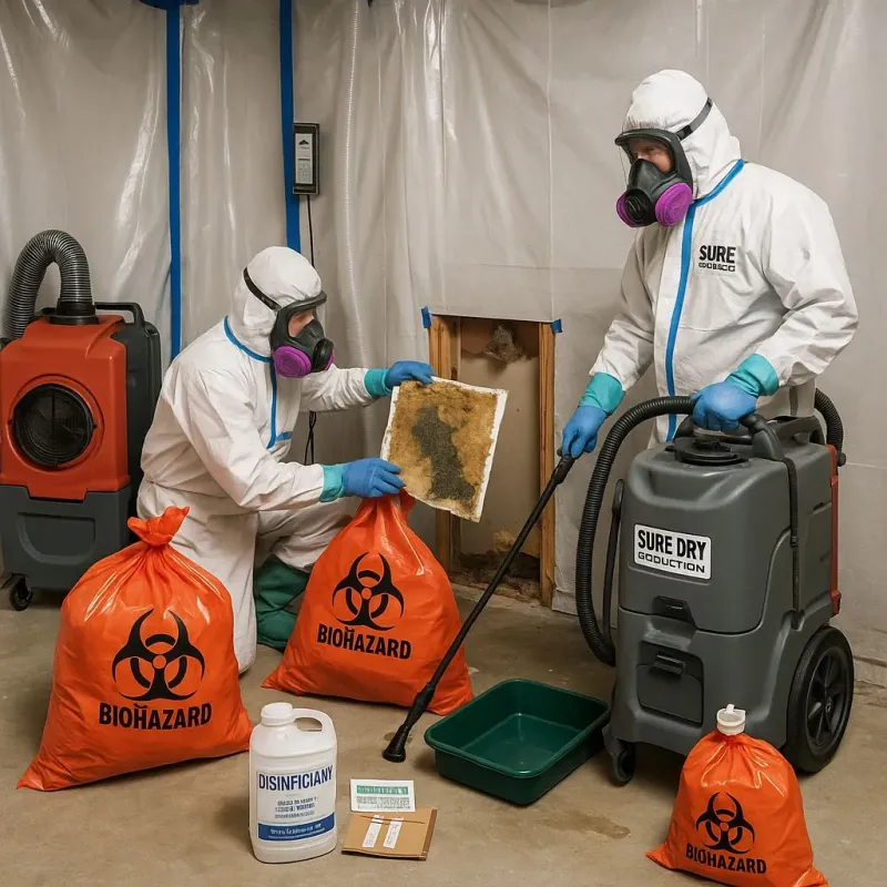 Contaminated Water Handling Protocols process in Freeland, PA
